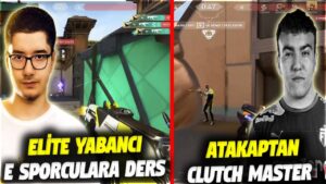 BBL ELİTE YABANCI E SPORCULARA CLUTCH DERSİ!! ATAKAPTAN ÇOK SOĞUKKANLI | VALORANT EN İYİ ANLAR #854