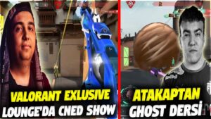 CNED VALORANT EXCLUSIVE LOUNGE'DA EFSO CLUTCH!! ATAKAPTAN GHOST DERSİ | VALORANT EN İYİ ANLAR #847