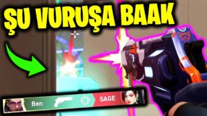 RAKİBİ OYUNDAN BANLAYAN ŞERİFFF VURUŞU!! | VALORANT