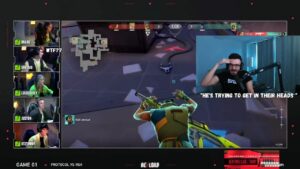 SEN Tarik react to Trash Talk towards shrouds Team on STAGE | VALORANT RE//LOAD