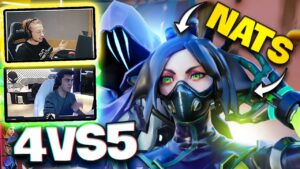 Tüm maçı 4 kişi oynadık ama takımda Dünya Şampiyonu Var (Nats) !! Valorant