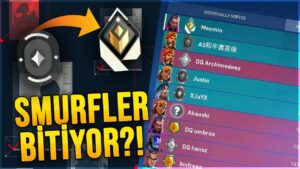 VALORANT SMURFLER BİTİYOR?! SMURF GÜNCELLEMELERİ