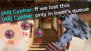 When you enter Loser's Queue in Valorant...