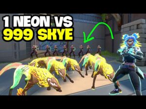 1 NEON VS 999 SKYE | valorant