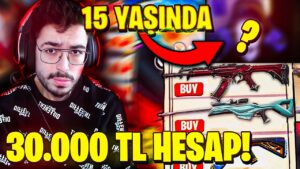 15 YAŞINDAKİ TAKİPÇİMİN 30.000 TL'LİK HESABINI İNCELEDİM! Valorant