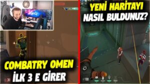 COMBATRY OMEN İLK 3 E GİRER!! YENİ HARİTA LOTUS | VALORANT EN İYİ ANLAR #861