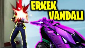 ERKEK ADAM MOR VANDALLA OYNAR!! | VALORANT