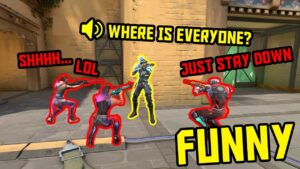FUNNIEST MOMENTS IN VALORANT #124