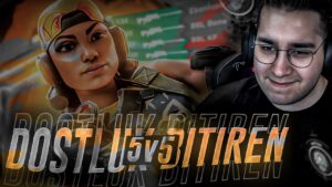 GERGİN ÇEKİŞMELİ MAÇLAR | EKİP İLE  5V5 VALORANT