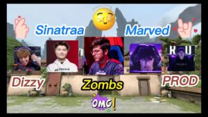 NEW TEAM Zombs-Sinatraa-Marved-PROD-Dizzy (full match) #valorant #marved #sinatraa #tenz #dizzy