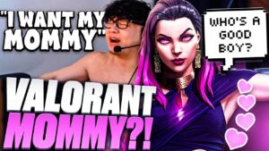 Shanks SIMPS For His NEW VALORANT MOMMY?!