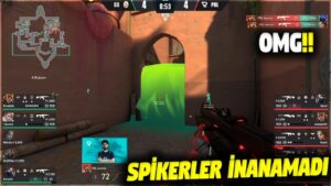 TURNUVADA SPİKERLERDE İNANAMADI!! | VALORANT EN İYİ ANLAR #879