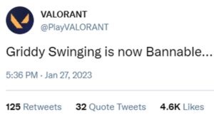 Valorant Just Banned Griddy Swinging... (They can't stop us)