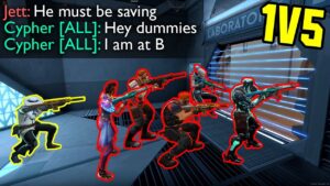 When you win the UNWINNABLE 1v5...