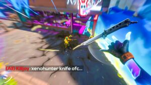 xenohunter knife mfs on valorant be like..
