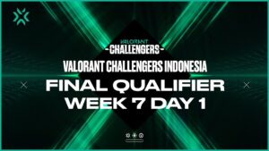 2023 VALORANT Challengers Indonesia Split 1 - Final Qualifier Week 7 - Hari ke-1