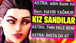 BENİ KIZ SANDI İNSTA İSTİYOR!! | VALORANT