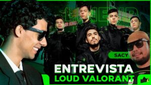 BRUCER FOI ATRÁS DOS JOGADORES DA LOUD VALORANT!