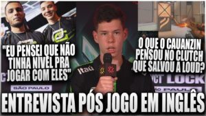 ENTREVISTA DO CAUANZIN PARA A RIOT GRINGA APÓS VENCER A NRG NO LOCK//IN