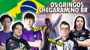OS GRINGOS INVADIRAM A RANKED BR [COM LEGENDA]