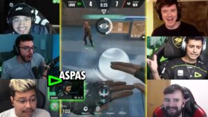 REAÇÕES AO ASPAS GIRANDO NO LOCK//IN 2023