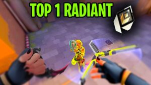 WIELKI MECZ Z RADIANTEM ALE ON NIE MA DŹWIĘKU W VALORANT🤯