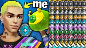 1 Platinum Gekko VS EVERY RANK in Valorant