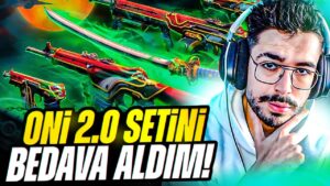5 KURUŞ PARA VERMEDEN YENİ ONİ 2.0 SETİNİ ALDIM! Valorant