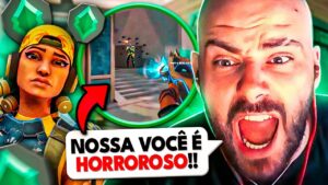ANALISEI UM ASCENDENTE JOGANDO DE RAZE! Dannylives #73 - VALORANT