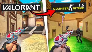 ¡ASI ES VALORANT EN COUNTER STRIKE!
