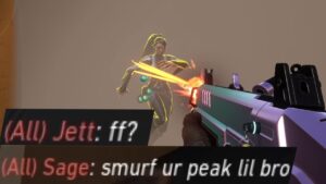 Enemy told us to FF in Valorant since they smurf our peak!