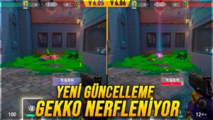 GEKKO NERFLENİYOR! KÜÇÜK LOTUS DEĞİŞİKLİĞİ | VALORANT 6.06 Güncelleme