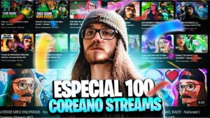 O MELHOR DE 100 COREANO STREAMS! | Coreano Stream #100