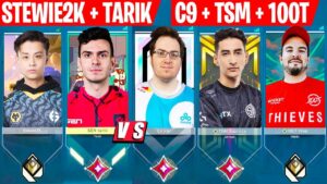 SEN Tarik & Stewie2k Vs C9 YAY , TSM Subroza , 100T Hiko & More In Pro City 10 Mans | VALORANT