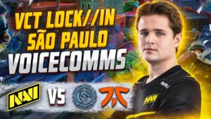 Shao, You are Insane! NAVI Voicecomms at VCT 2023: LOCK//IN Sao Paulo
