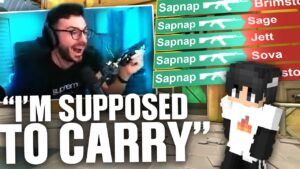 This Minecraft YouTuber wanted to play Valorant with me...