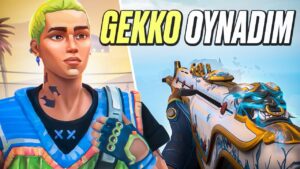 VALORANT YENİ AJAN GEKKO VE ONİ 2.0 İLE OYNADIM!! (İlk Maçım ve Yetenekleri)