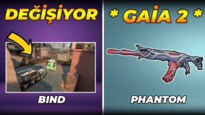 VALORANT YENİ GÜNCELLEME! GAİA PHANTOM MU?