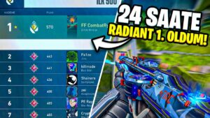Valorant 24 saatte SIRALAMADA 1. OLDUM! (İLK RADİANT)