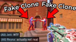 Valorant but playing like an idiot somehow works