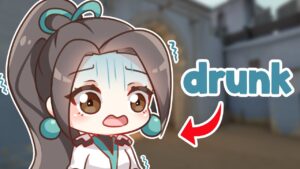 never play valorant drunk...