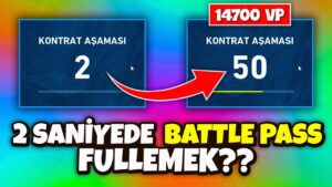 2 SANİYEDE BÜTÜN SKİNLERİ AÇTIM | DİREKT 50 LEVEL OLDUM