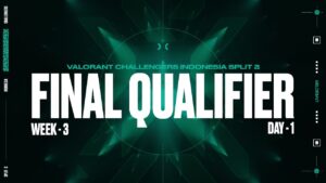 2023 VALORANT Challengers Indonesia Split 2 – Final Qualifier Week 3 – Day 1