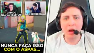 ASPAS HUMILHOU OS GRINGOS QUE TENTARAM PEGAR ELE NA FACA! FÍSICA DO VALORANT BUGADA - CLIPES
