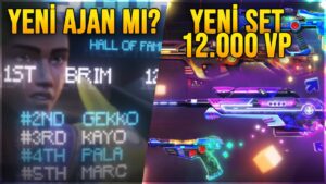 BU İSİMLER YENİ AJAN MI? YENİ SET 12 BİN VP! GEKKO ve KILLJOY DÜZENLEMELERİ | VALORANT
