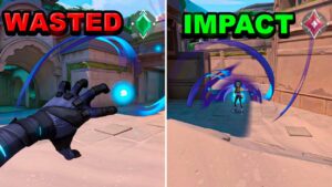 Blind here, don’t waste utility in Valorant…No BS