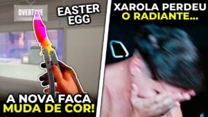 EASTER EGG NA NOVA FACA BUTTERFLY MERCADO CLANDESTINO! XAROLA PERDEU O RADIANTE - VALORANT CLIPS