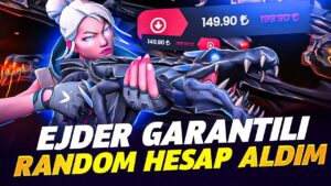 EJDER GARANTİLİ RANDOM HESAP ALDIM VE DERECELİ GİRDİM! Valorant