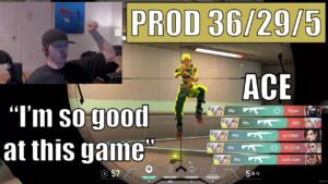 PROD 34 Rounds Immortal Game + ACE ft. sinatraa | In Ice Box | On Jett | VALORANT