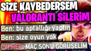 RAKİBİN MAL OLDUĞUNU ANLAYINCA GELEN KAZANMA İSTEĞİ! | VALORANT